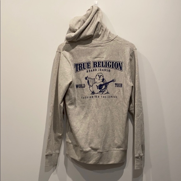 oatmeal true religion hoodie